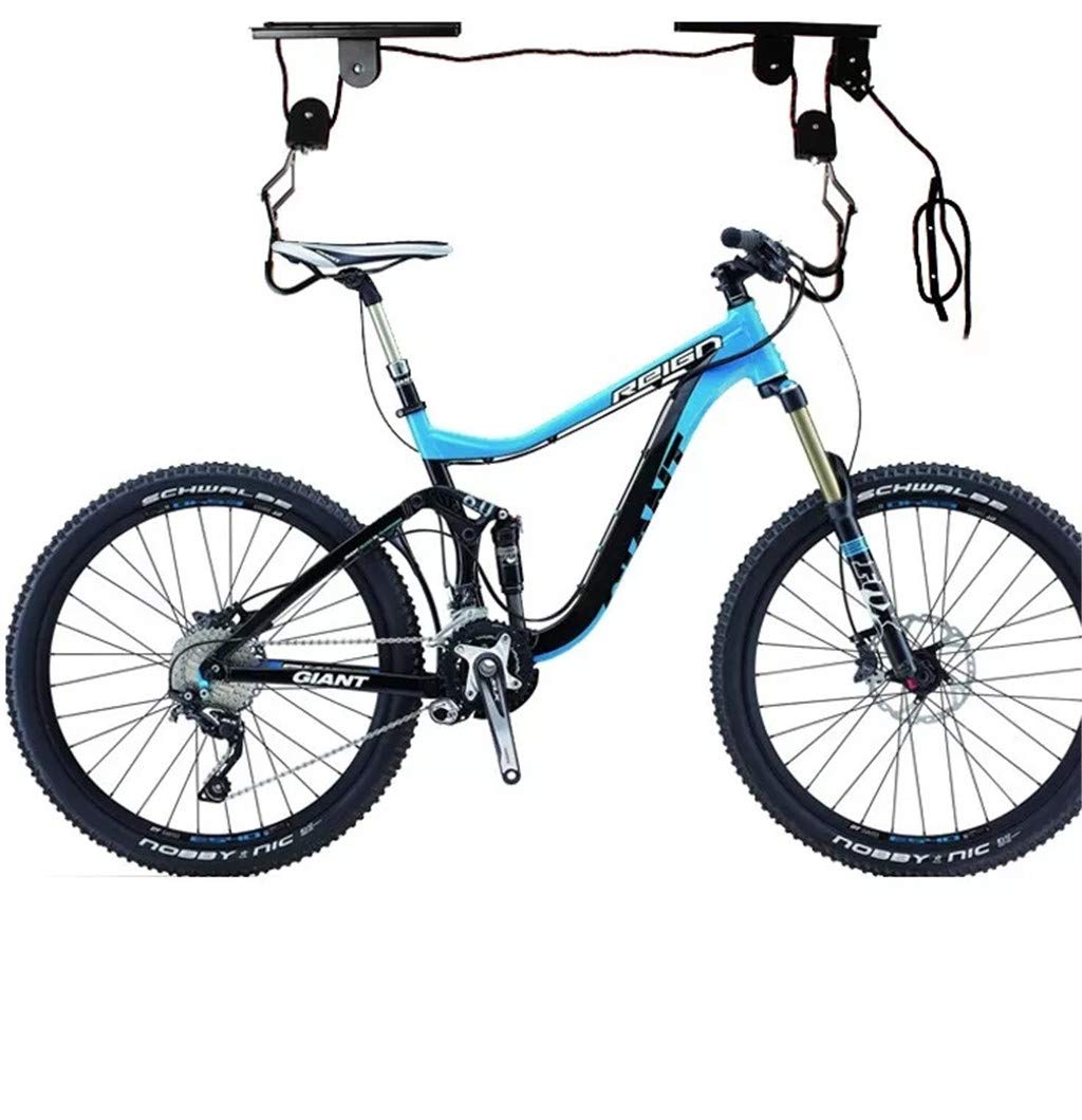 WGE Garage Decke Fahrradkeller Heber Mountainbike-Hebemaschinen-Berg-Gestell bis zu 20 kg Baumarkt