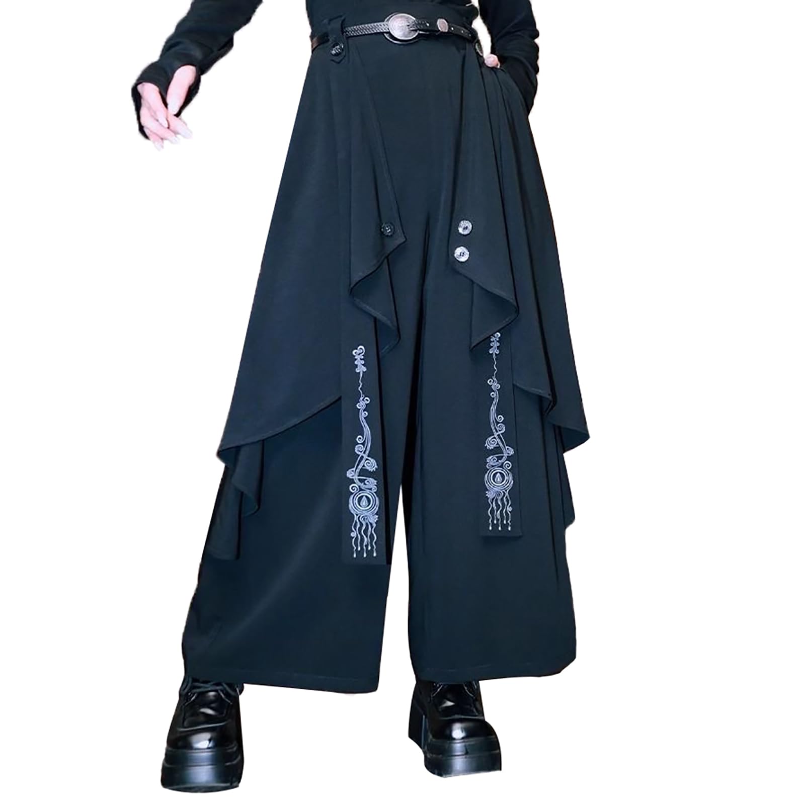 Amazon | [TOWYYO] モード系 サルエルパンツ メンズ レーディス