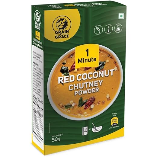 Grace 1Min Coconut Chutney Powder - 50ml