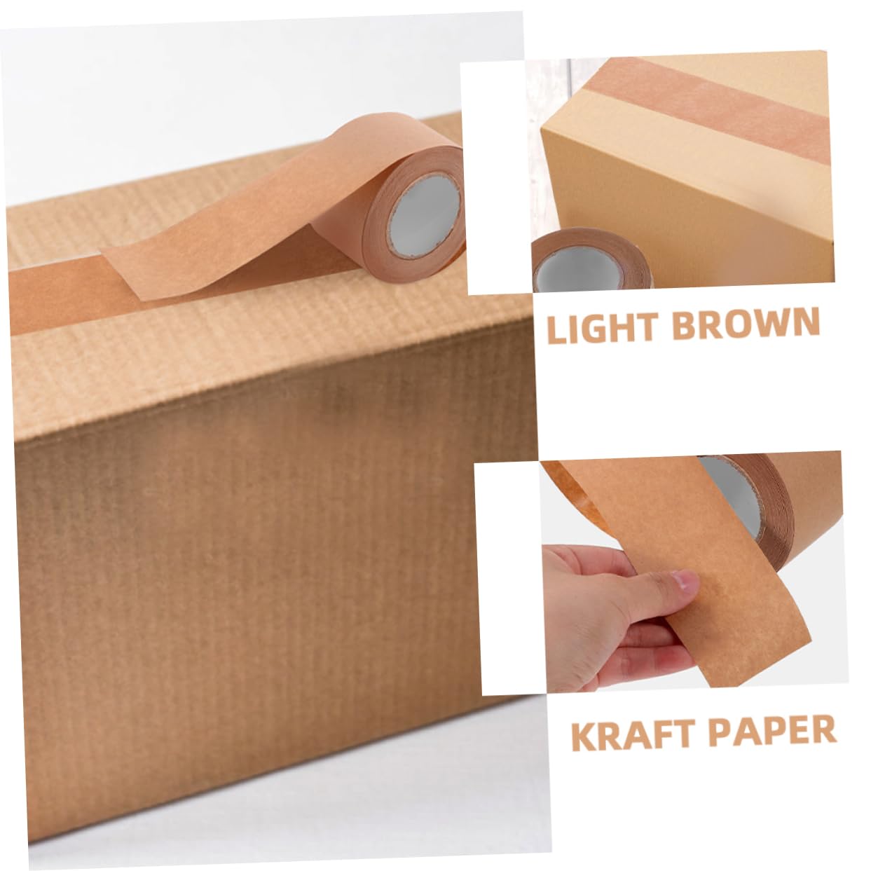 Housoutil 3 Set Nastro Adesivo Nastro Resistente Per Spedizioni E Sigillatura Scrivibile E Facile Usare 3 * 3