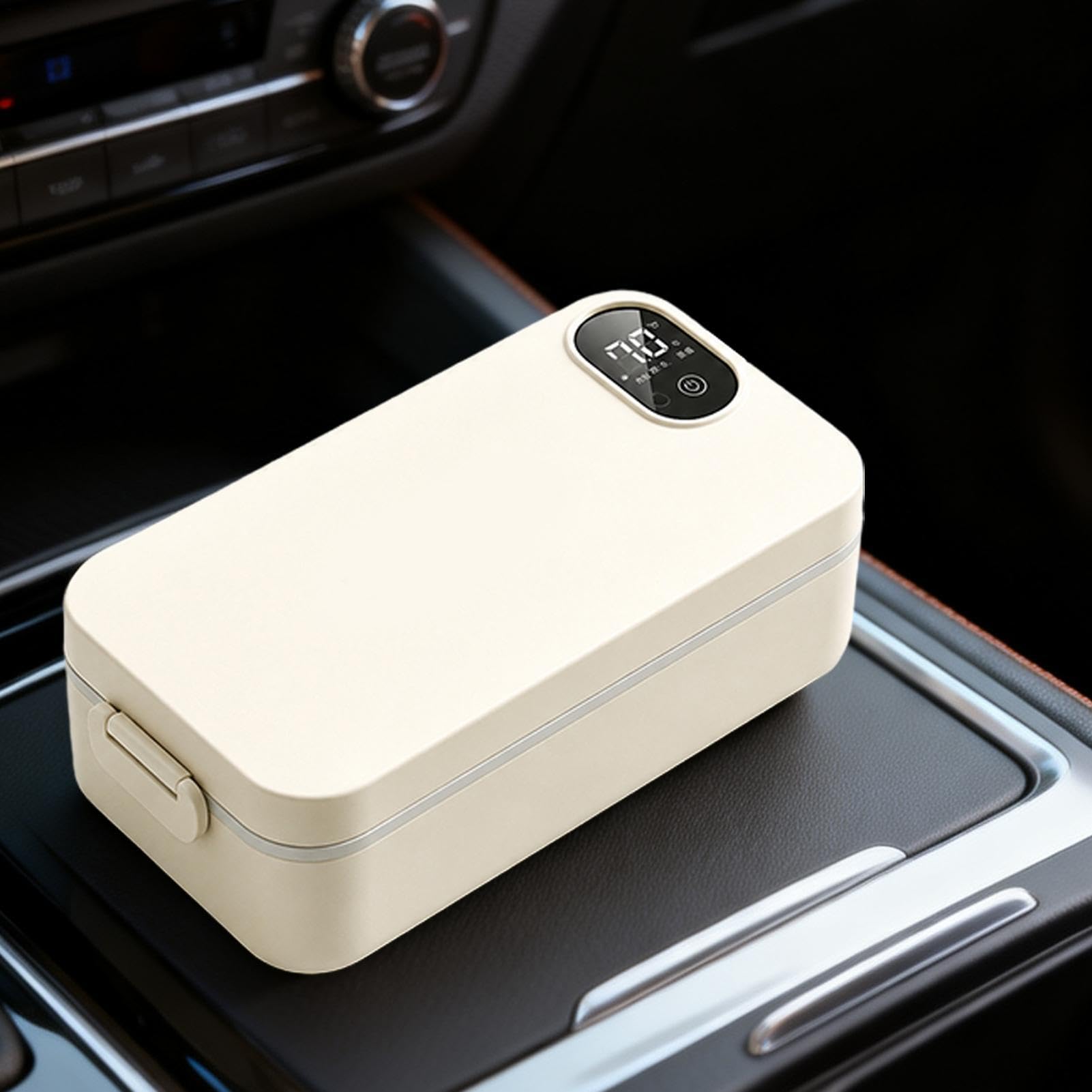 Eléctrica Calentador de Comida Eléctrico USB con 6 Ajustes de Calor
