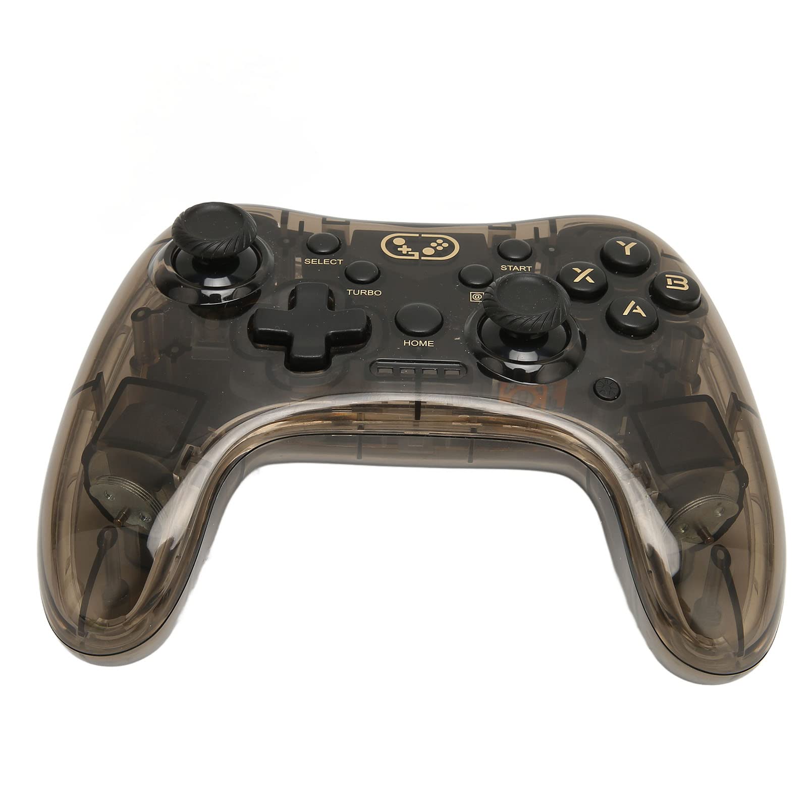 YUYTE Controlador de Juego Inalámbrico, Mando a Distancia con Retroiluminación RGB y Motores de Vibración, para PC IOS