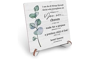 Inspirational Christian Religious Wooden Plaque