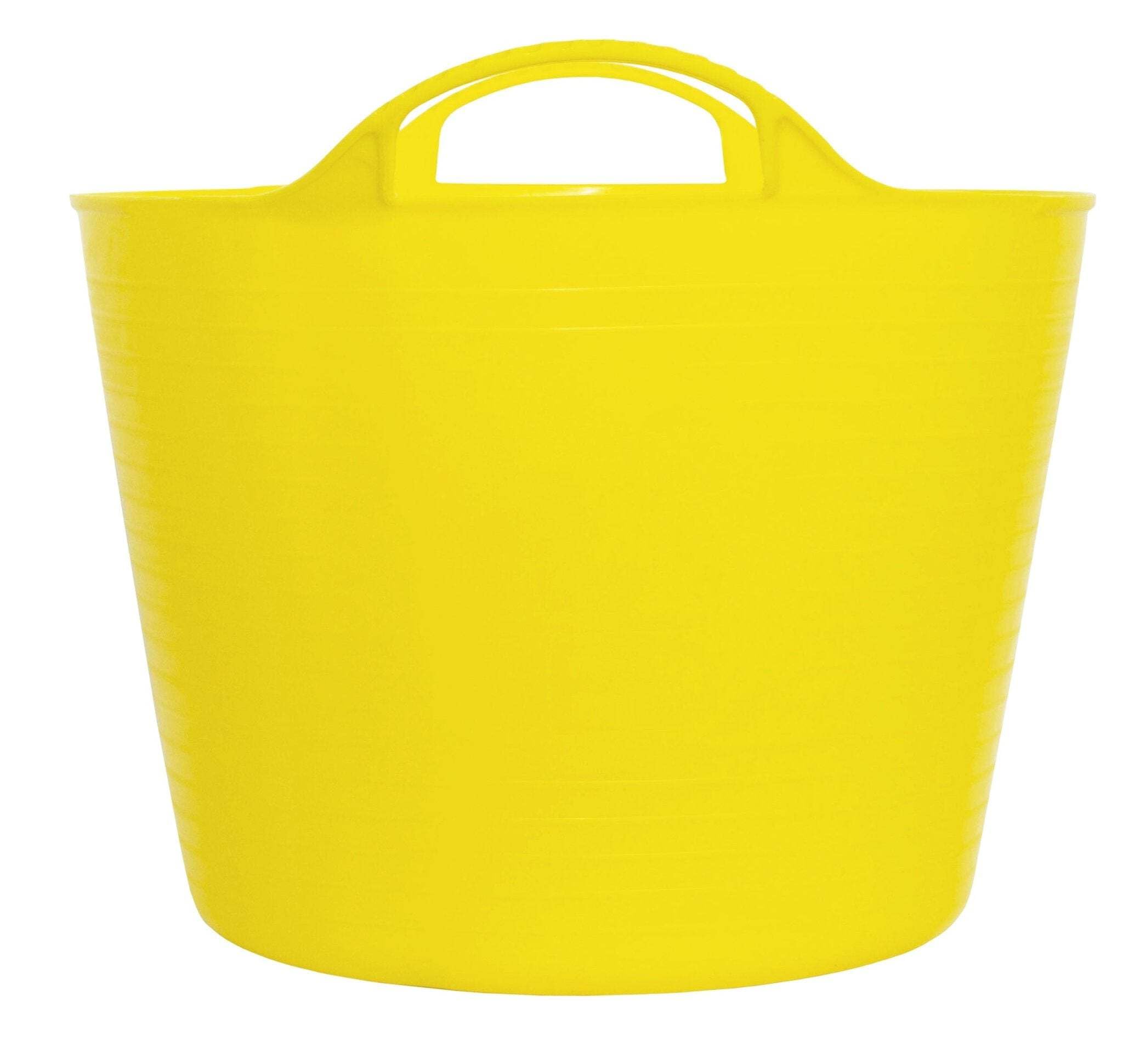 Faulks & Co Yellow Red Gorilla - Tubtrug Flexible Multipurpose Tub Small 14 Ltr