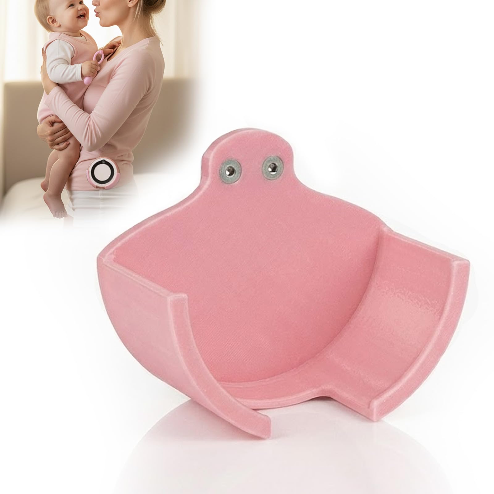 Photo 1 of Pump Holster Case for Momcozy V1 Pro, Hands-Free Portable Breast Pump Holder, Lightweight Secure Design for Comfortable On-The-Go Use, Prevents Slipping and Discomfort