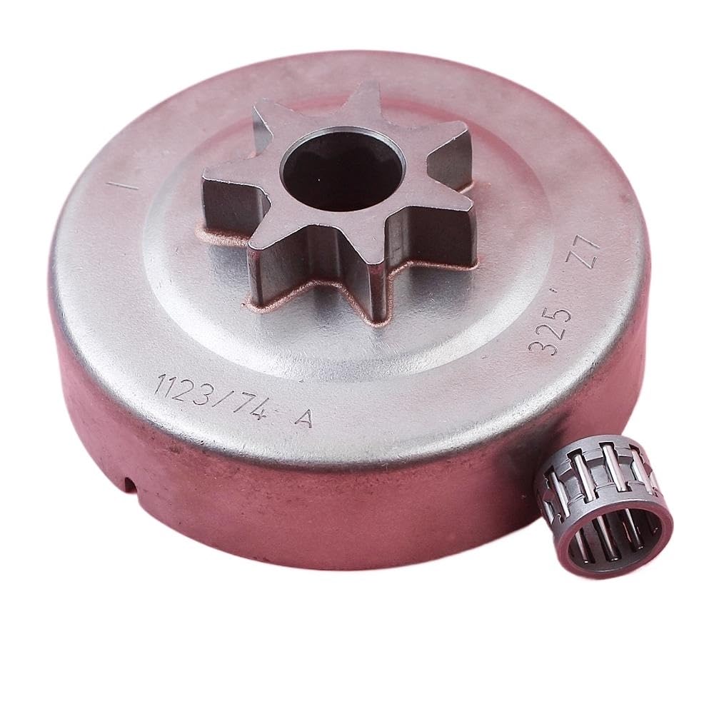 2 szt 325 7T Łańcuch napędowy zębatka sprzęgła bębna zestaw łożysk igiełkowych do piły łańcuchowej Stihl MS230 MS250 MS210 021 023 025 1123 640 2074