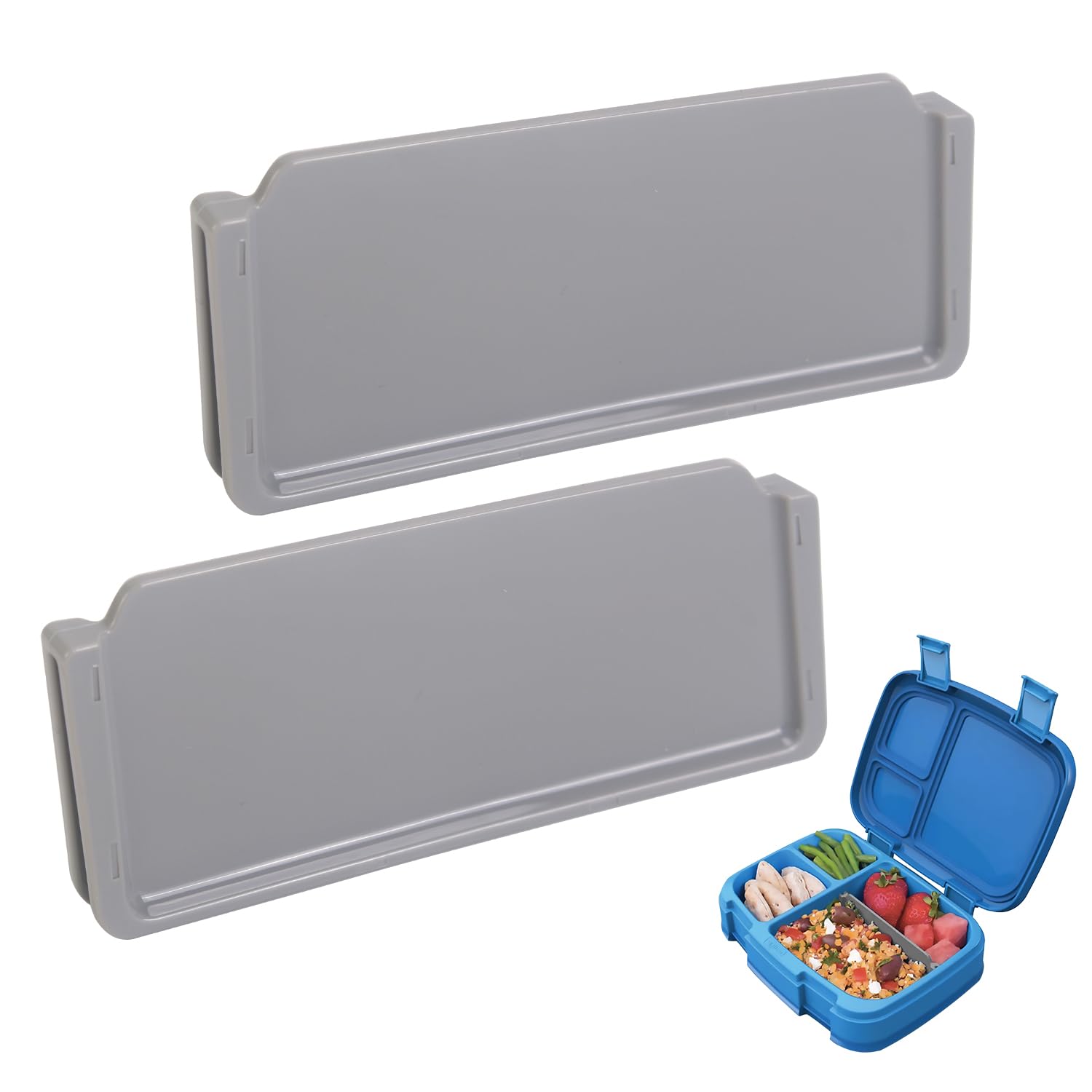 ILunch Box Insert Divider Compatible with Bentgo Fresh, Insert Divider for Bento Box,for Bentgo Adult Lunch Box - Large Bento Box Divider(2 pack)