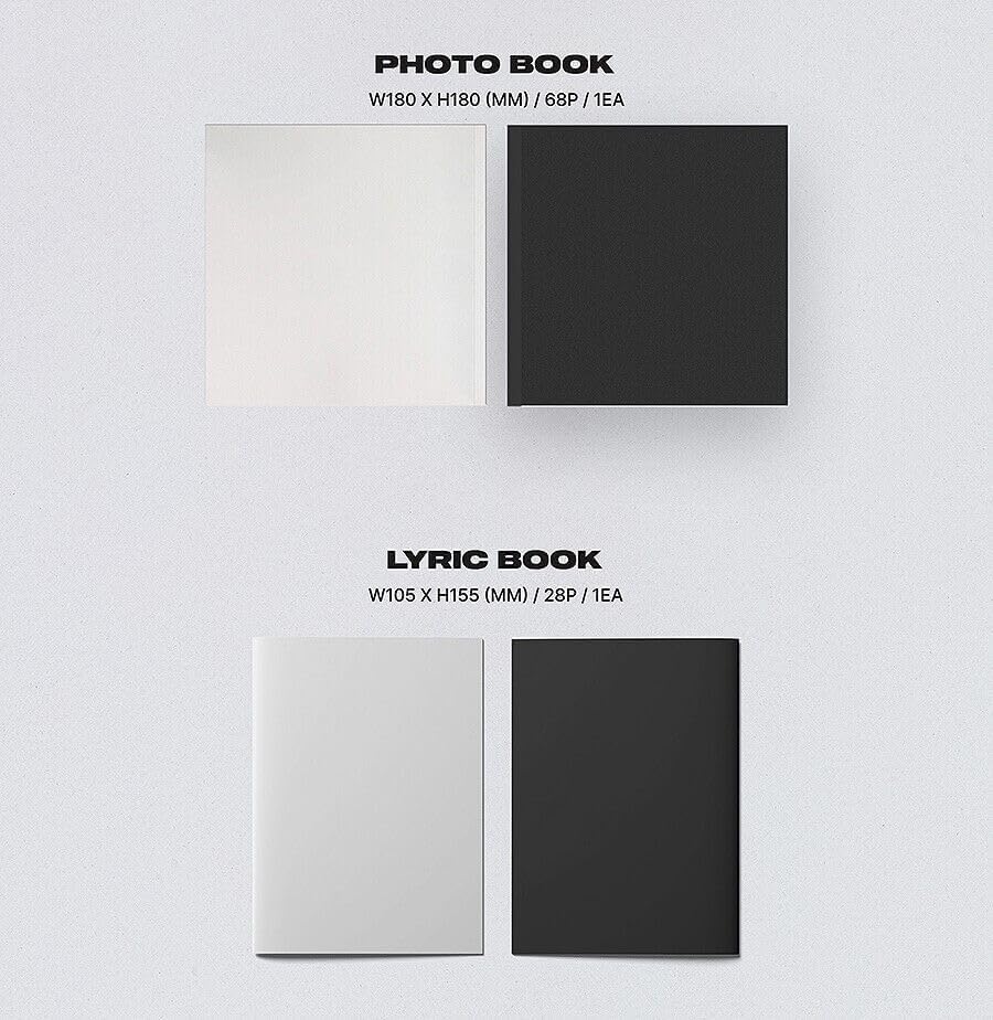 PNATION CRUSH [WONDEREGO] 3rd Album K-POP SEALED 181mm x 181mm x 10mm BLACK Modern Space Album