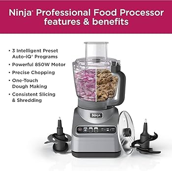 Amazon.com: Ninja BN600 Professional Food Processor (Renewed