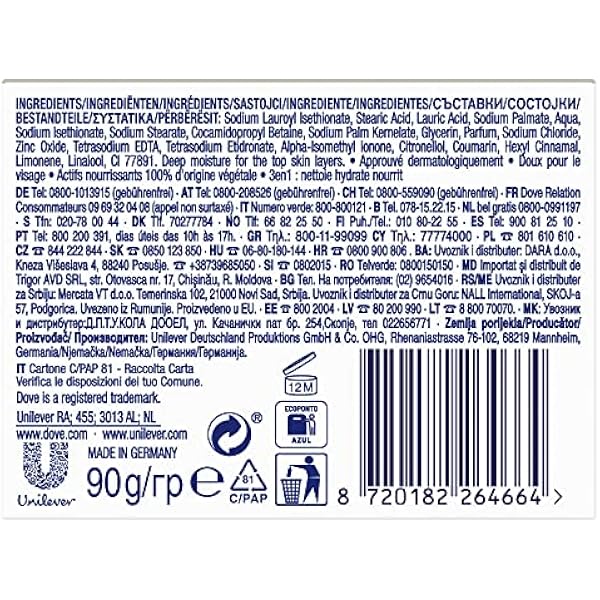 Крем-бар Dove Wash Beauty с 1 4 увлажняющего крема для мягкости и гладкости кожи рук