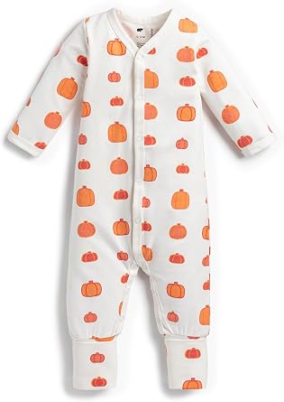 monica + andy On the Go Baby One Piece, 100% Organic Baby Clothes for Girls & Boys, Sizes For Preemie, Newborn, Infant