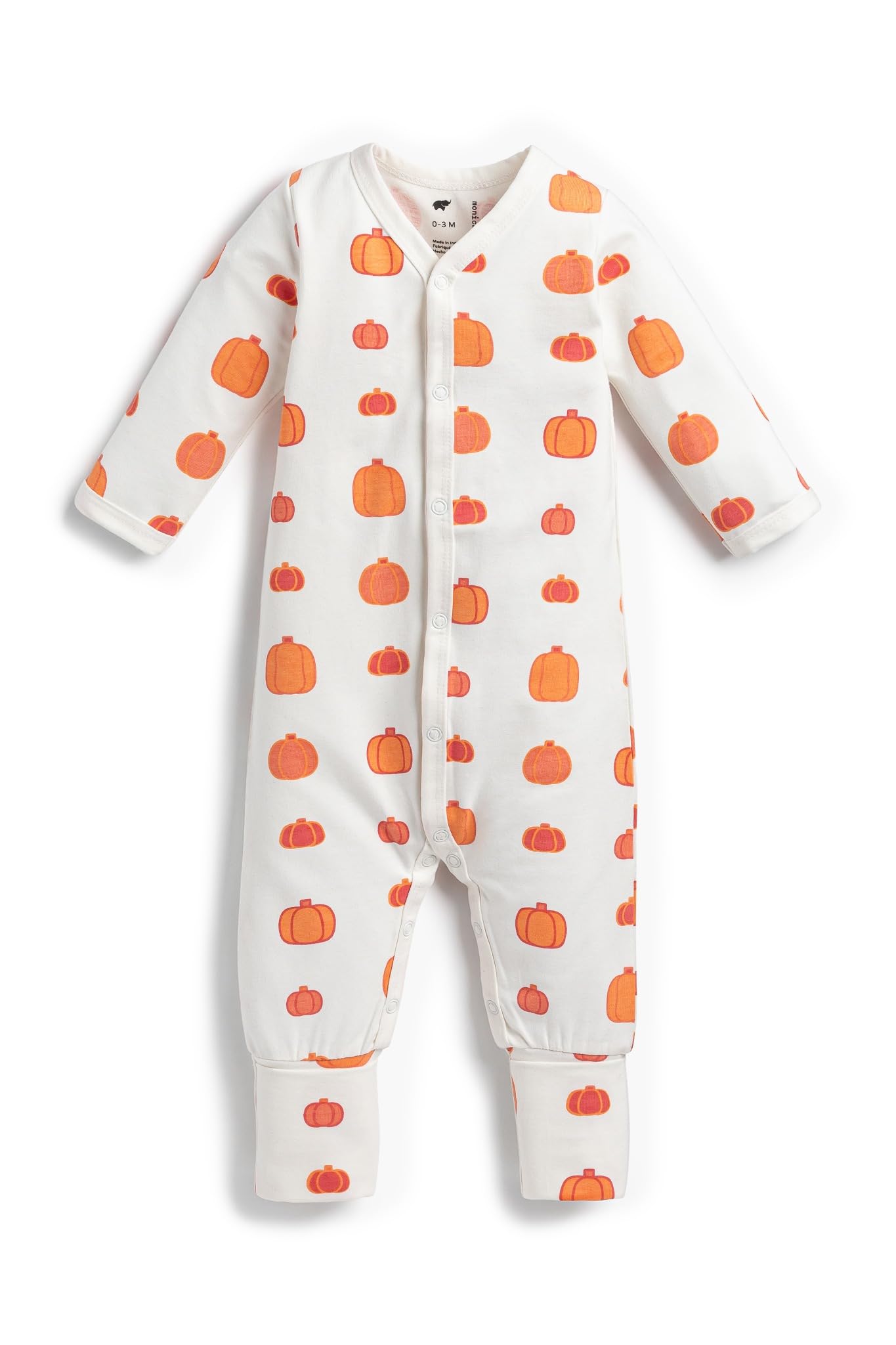monica + andy On the Go Baby One Piece, 100% Organic Baby Clothes for Girls &amp; Boys, Sizes For Preemie, Newborn, &amp; Infant