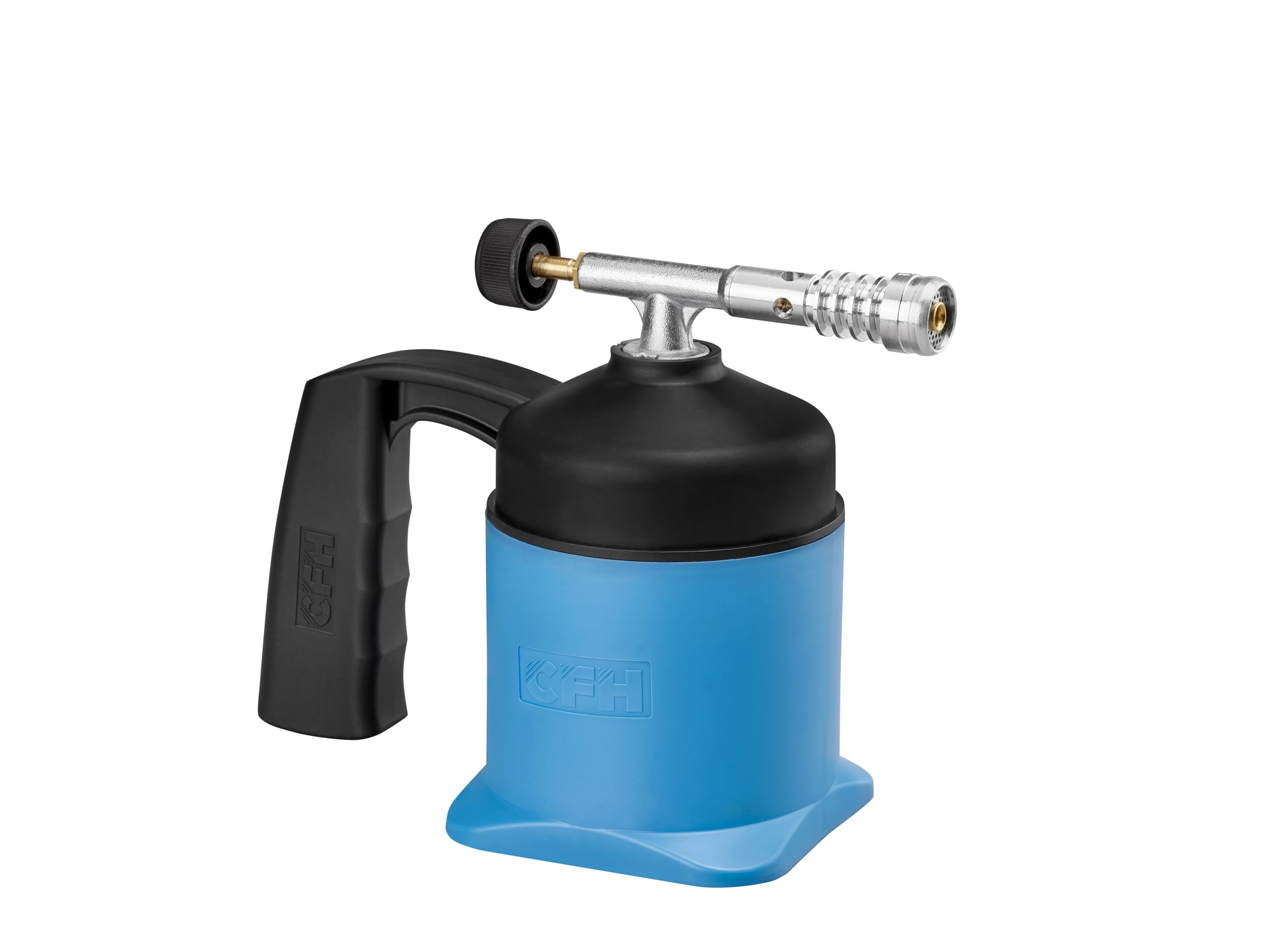 CFH Lötmeister LM 1000 - Chalumeau à souder pour cartouche de gaz - Appareil de soudage à gaz pour débutants - Pour brasage tendre et brasage dur - Flamme réglable en continu