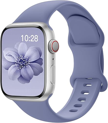 Miniatura 37 de Correa deportiva de silicona para Apple Watch 40 mm 38 mm, 41 mm, 44 mm, 45 mm, 42 mm, 49 mm - Correa de repuesto suave y resistente al agua