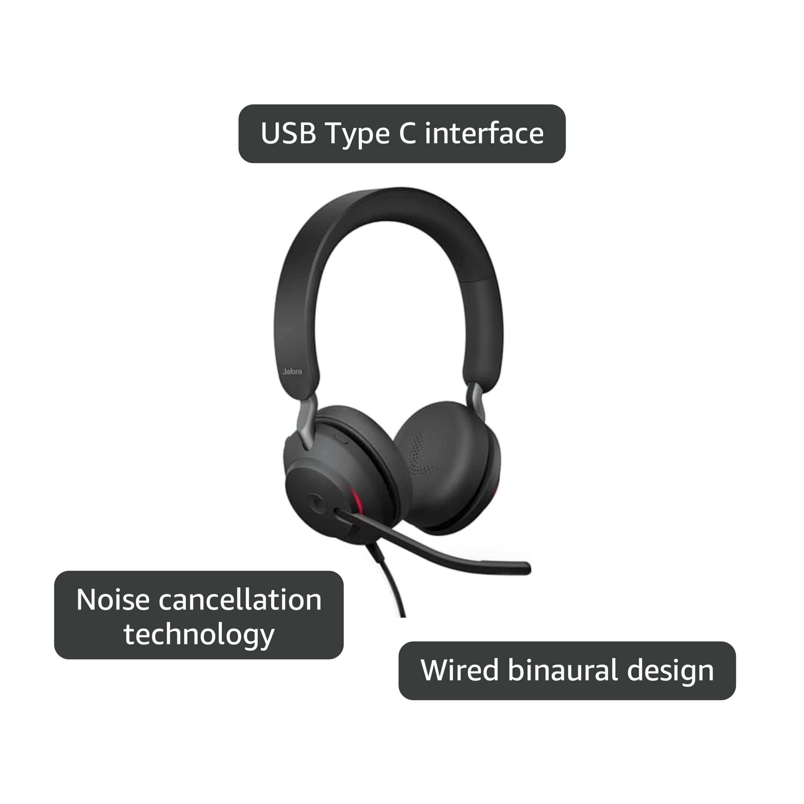 Amazon.co.jp: Jabra Evolve2 40 SE USB-A MS Stereo 24189-999-999