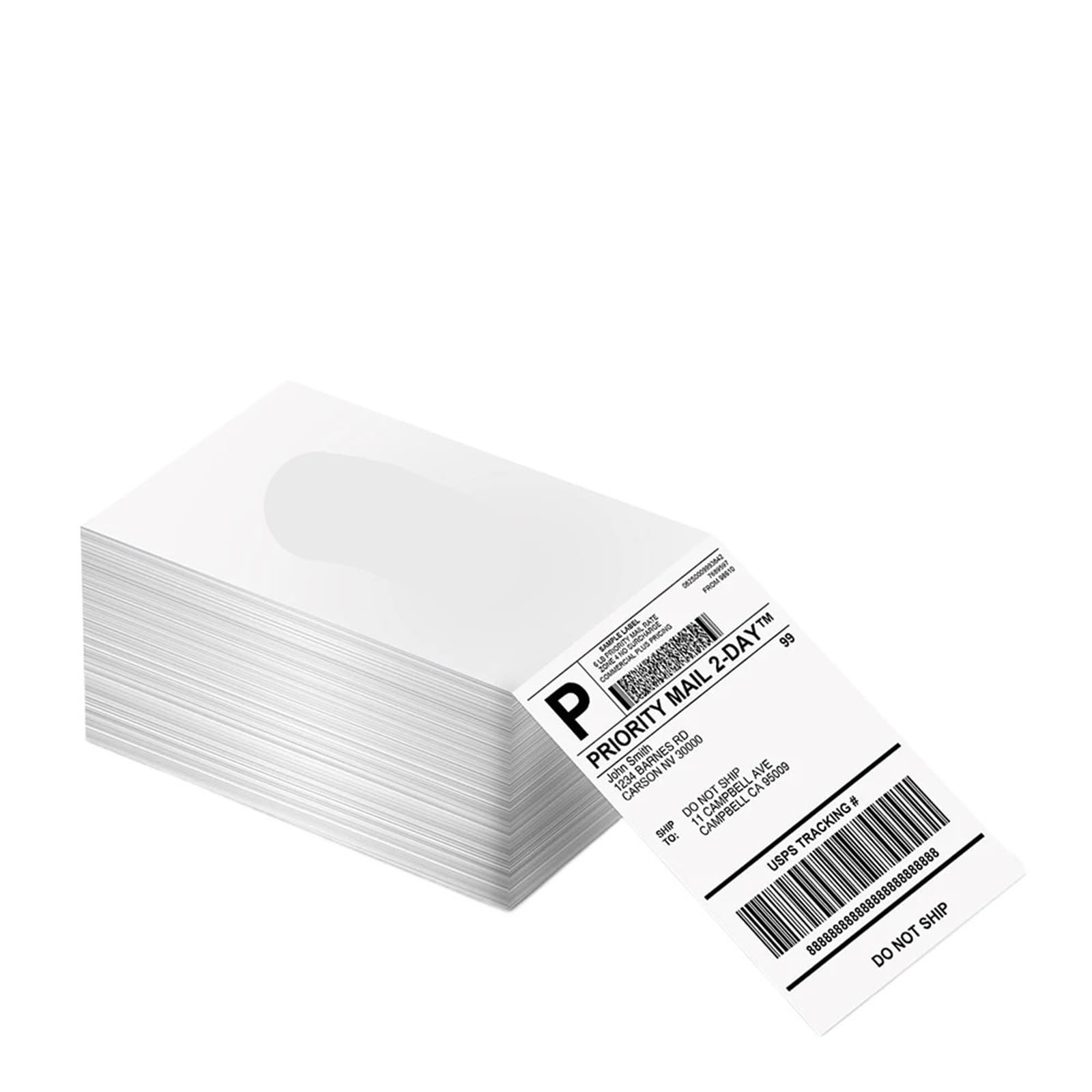 Etiqueta Termica Etiquetas de dirección térmicas plegadas en abanico 100x150 mm(SLP-4x6-500)