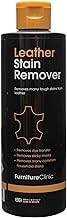 Furniture Clinic Leather Stain Remover 250ml - Helps to Remove Stubborn Stains Such As Dye Transfer, Paint & Food Spills From Leather Sofas, Chairs, Car Seats Etc.