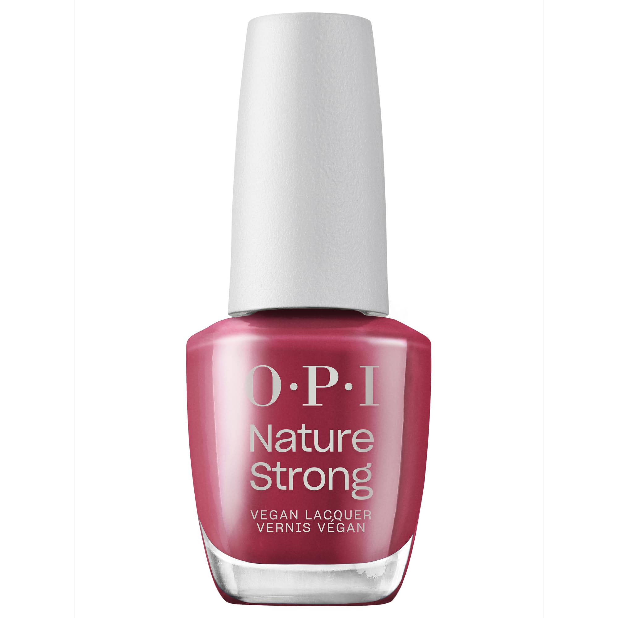 OPI Nature Strong Rot- und Orangetöne – langanhaltender Nagellack mit veganer, innovativer Formel mit natürlichen Inhaltsstoffen – für glänzende Nägel