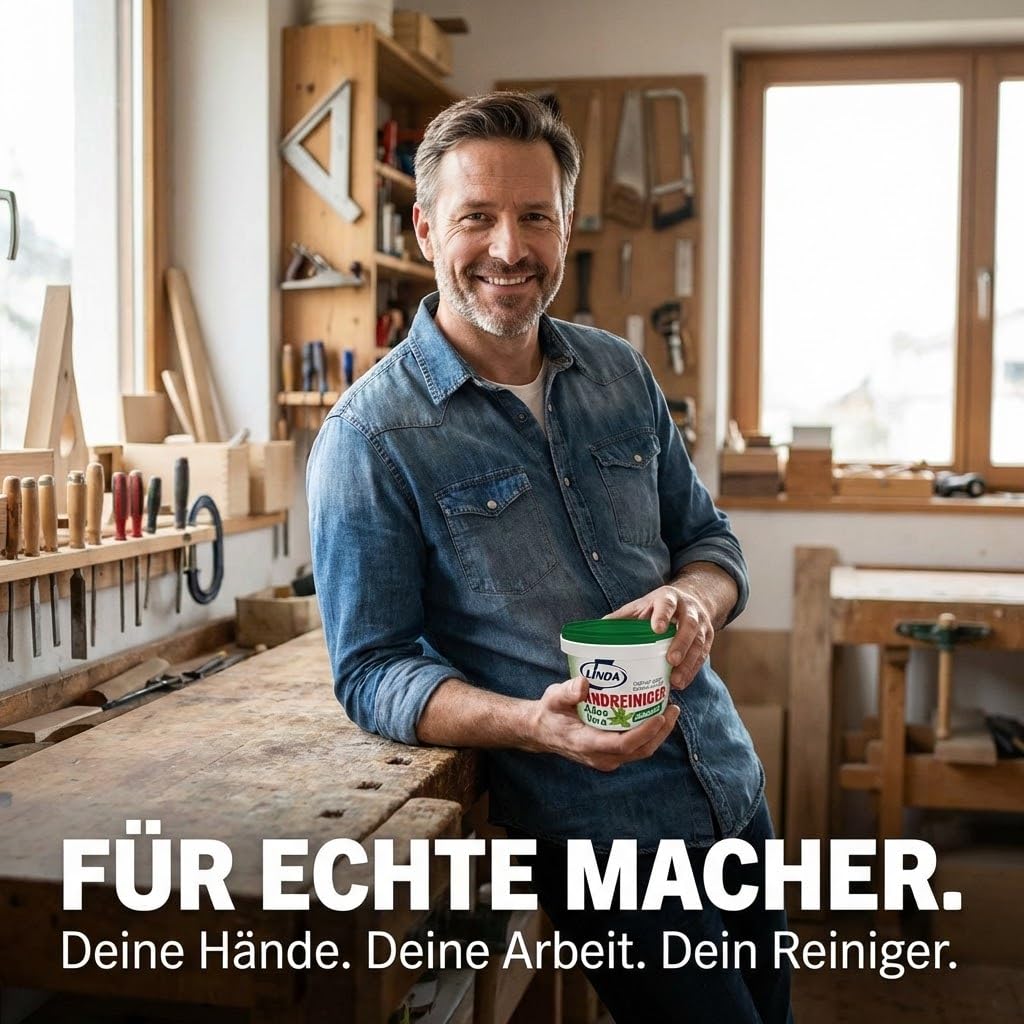 Linda Handreiniger 500ml - mit Aloe Vera & Glycerin hautschonend und  zugleich pflegend - Wellness fr die Hnde - grndliche  Anti-l/Fett/Farben-Formel : Amazon.de: Kosmetik