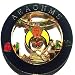 Delux Heavy Alloy Prince Hall Shriners Cut Out Car Auto Emblem
