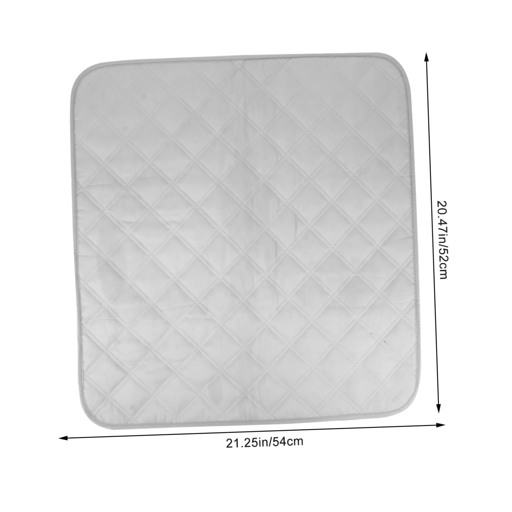 Healeved Protection Underpad Waterproof Seat Reusable Sheet Washable for Wheelchair Pet Mat Grey