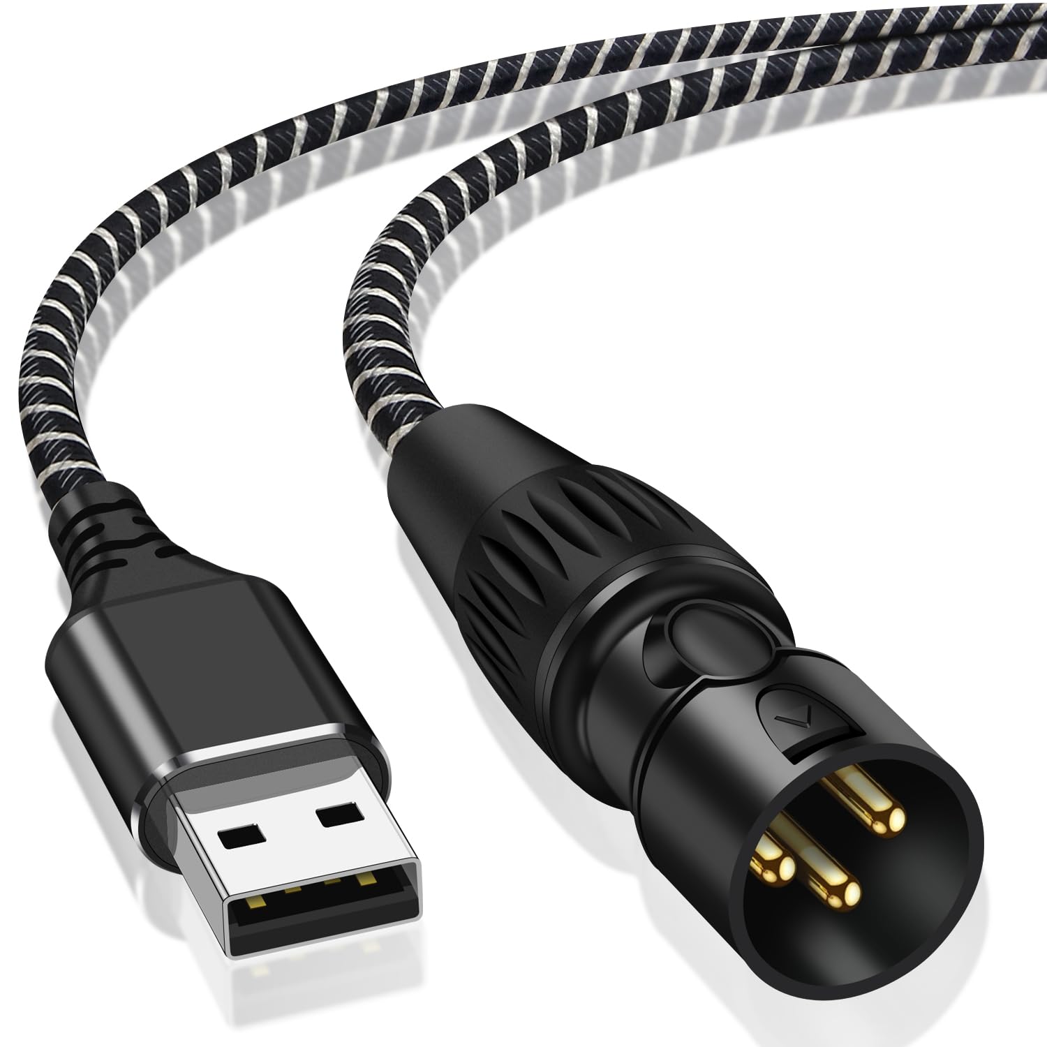 Amazon.co.jp: USB to XLR 音声変換ケーブル 3M USB A - XLR オス出力