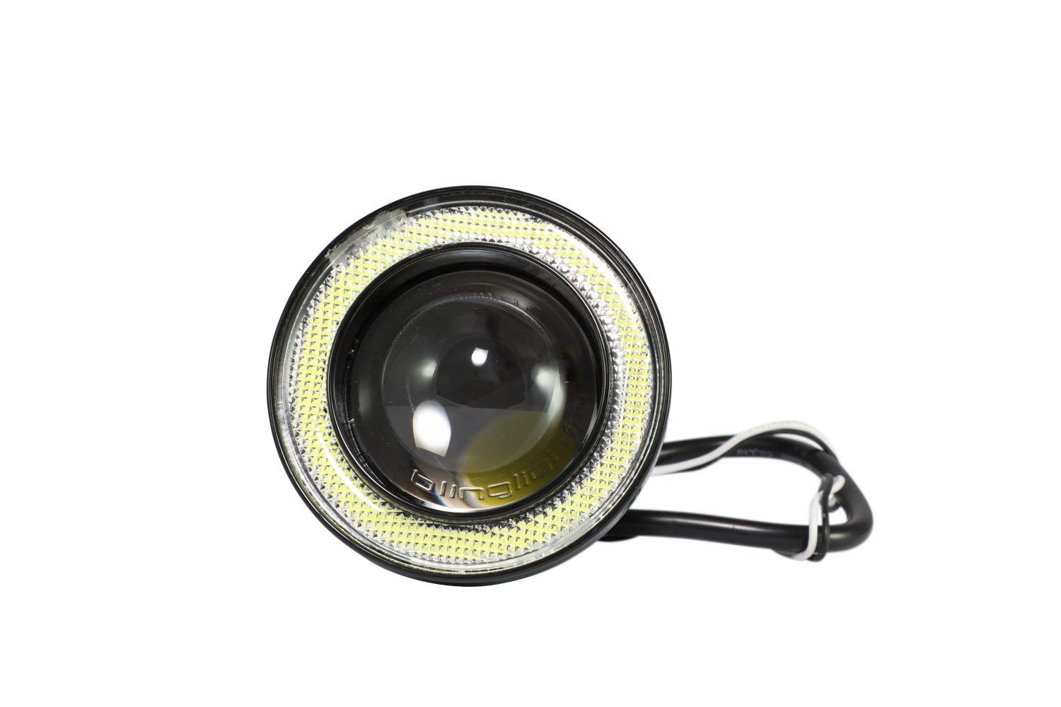 Amazon.com: BLINGLIGHTS White LED Halo Fog Lamps Angel Eye