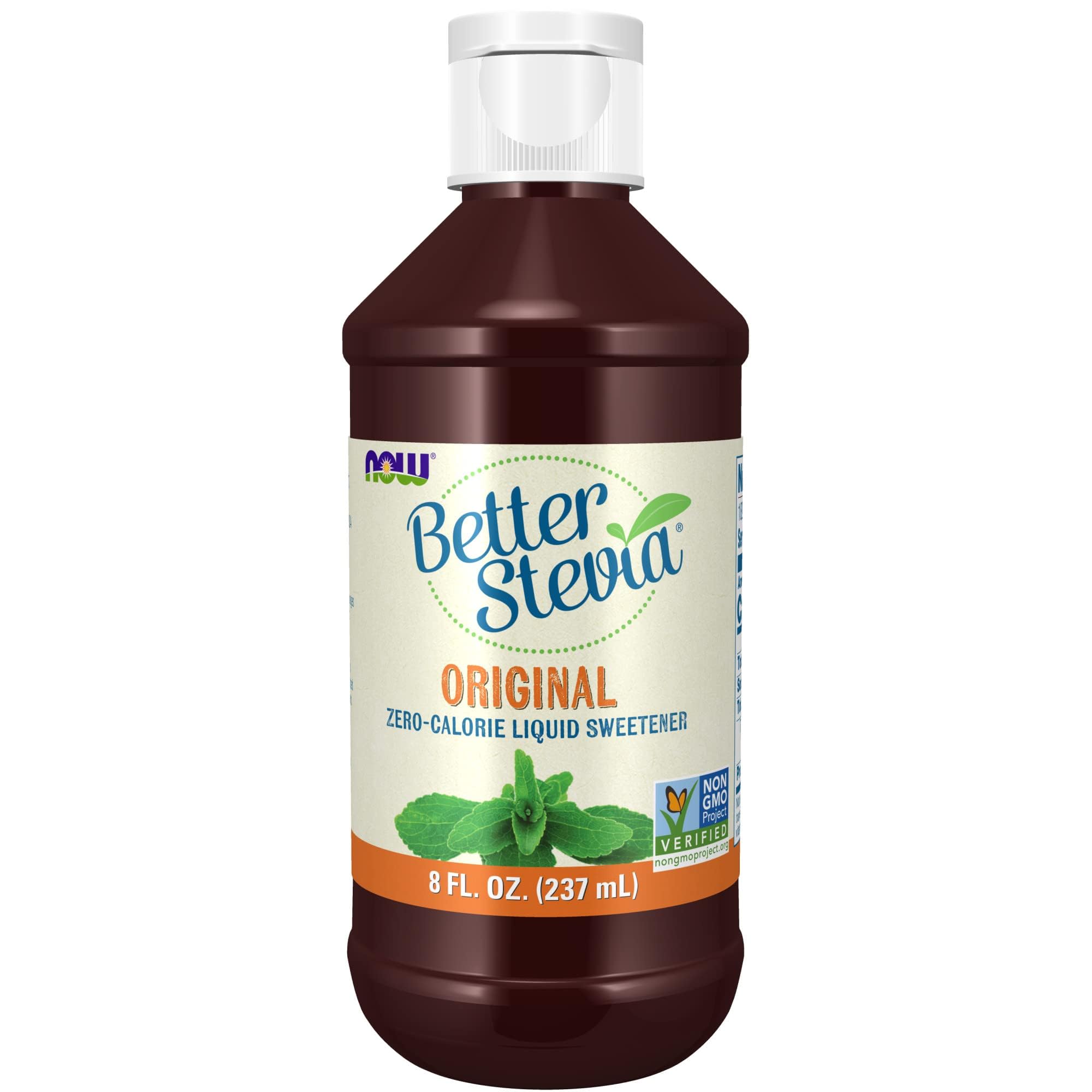 NOW Foods BetterStevia Liquid, Clear, 8 Fl Oz (P26582)
