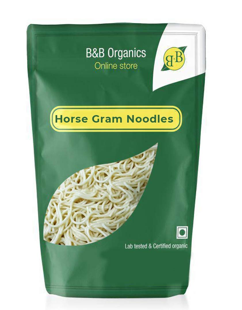 B&B Organics Horsegram Noodles(180g) / Kollu Noodles.