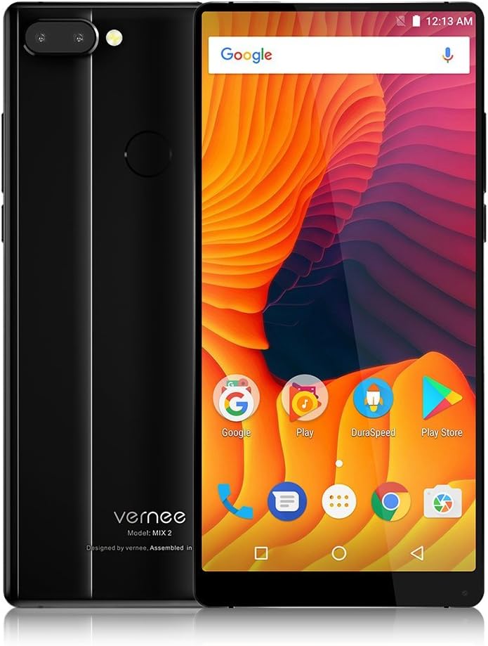 Vernee Mix 2 6.0inch 18:9 Smartphone Android 7.0 Octa Core 4G+64G with UK Plug