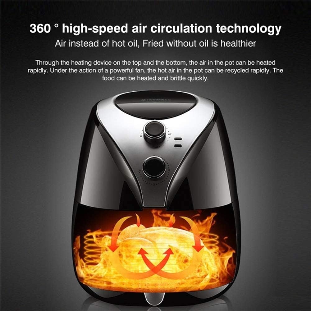 Air Fryer Vision: Freidora de Aire Doméstica de Gran Capacidad 4