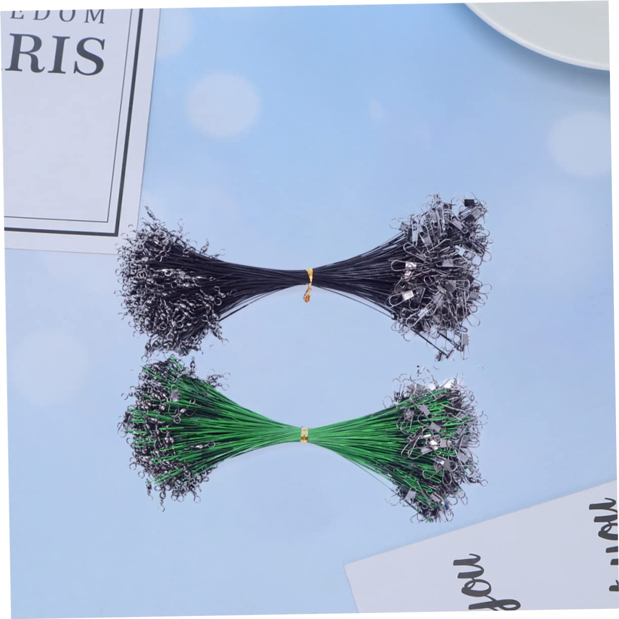 OSOLADY 15CM Lure for Fishing 50 pcs Monofilament Line High Abrasion Resistance for Outdoor Angling Equipment