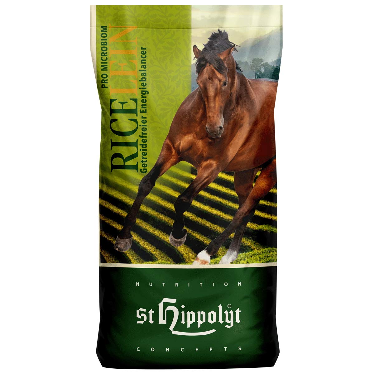 St. Hippolyt Ricelein Reisflachs für Pferde, 25 kg