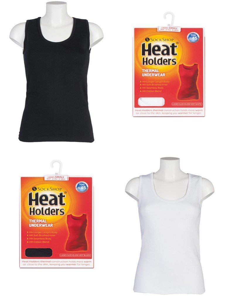Heat Holders1 No Ladies Thermal Underwear Sleeveless Vest Top