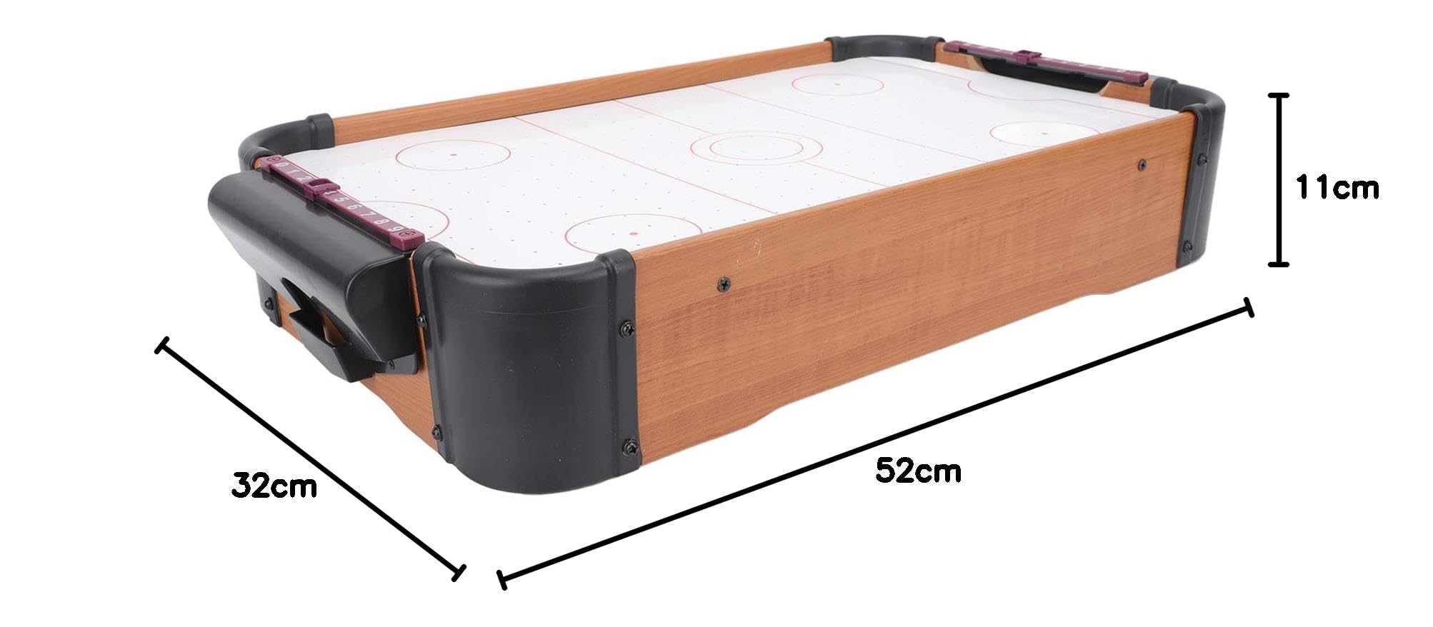Gioco di Air Hockey da Tavolo, Tavolo da Air Hockey Portatile da per Sala Giochi