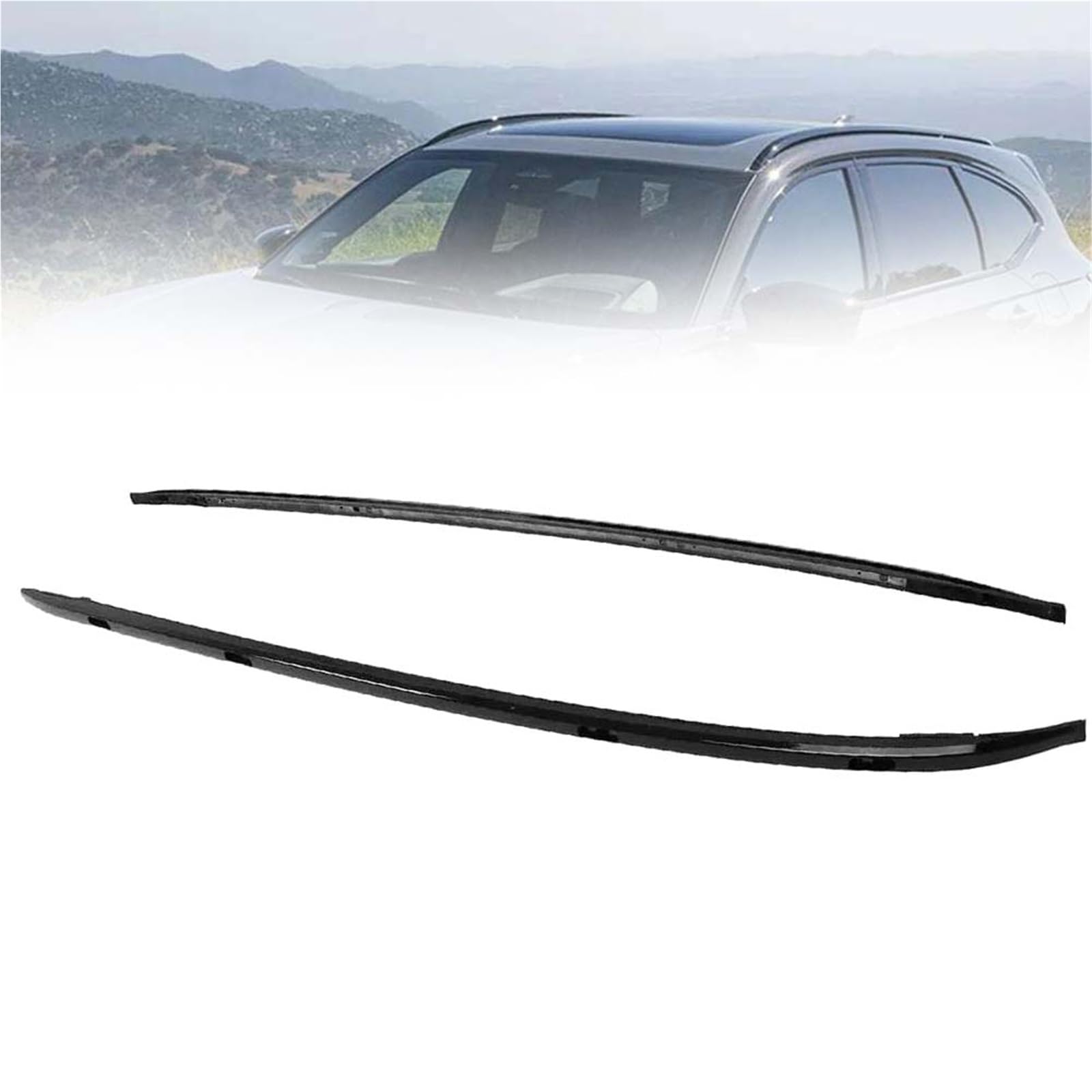Barres de toit pour Acura MDX 2022-2025 idéales pour les vacances