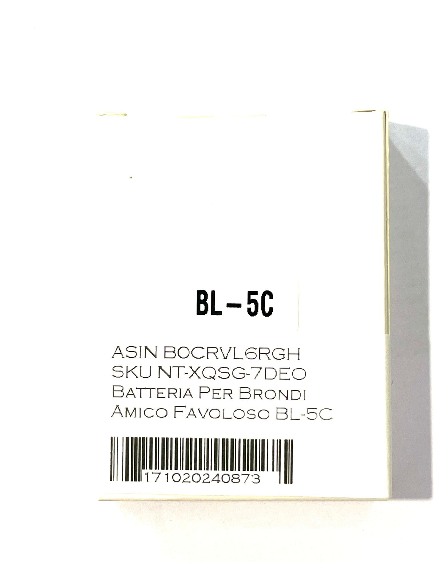 Batteria BL-5C 1020mAh Per Nokia Brondi Amico Fidato Stiloso E Orologi