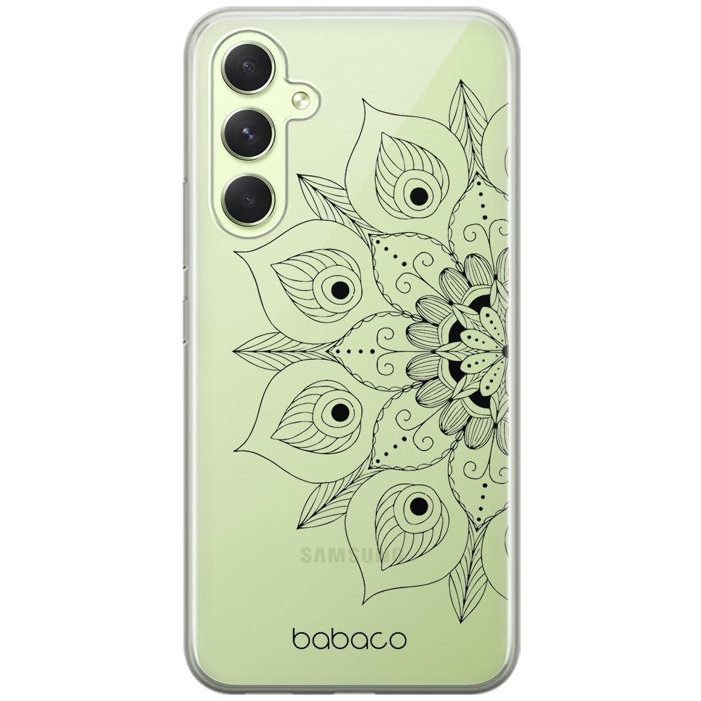 Babaco ERT GROUP mobile phone case for Samsung A54 5G original and officially Licensed pattern Mandalas 002 optimally adapted to the shape of the mobile phone, case made of TPU