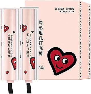 2023 New Magical Pore Eraser Waterproof Face Primer Stick, Blur Stick Primer for Face, Matte Priming Makeup Blur Stick, Hydrating Primer Face Shimmer Stick, Primer Stick Face Makeup