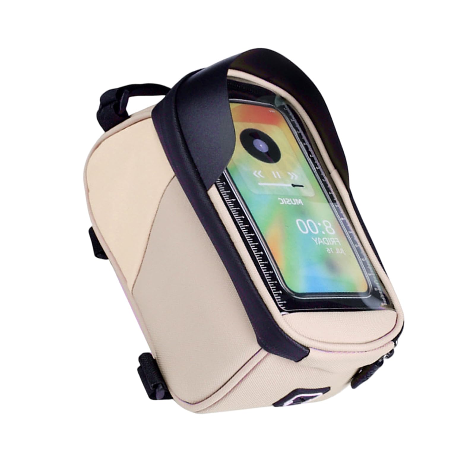 QIAOLIDA Waterproof Bike Frame Bag Quickly Release Front Tube Pack Shockproofed Bicycles Top Tube Pouches For Cycling Commuting