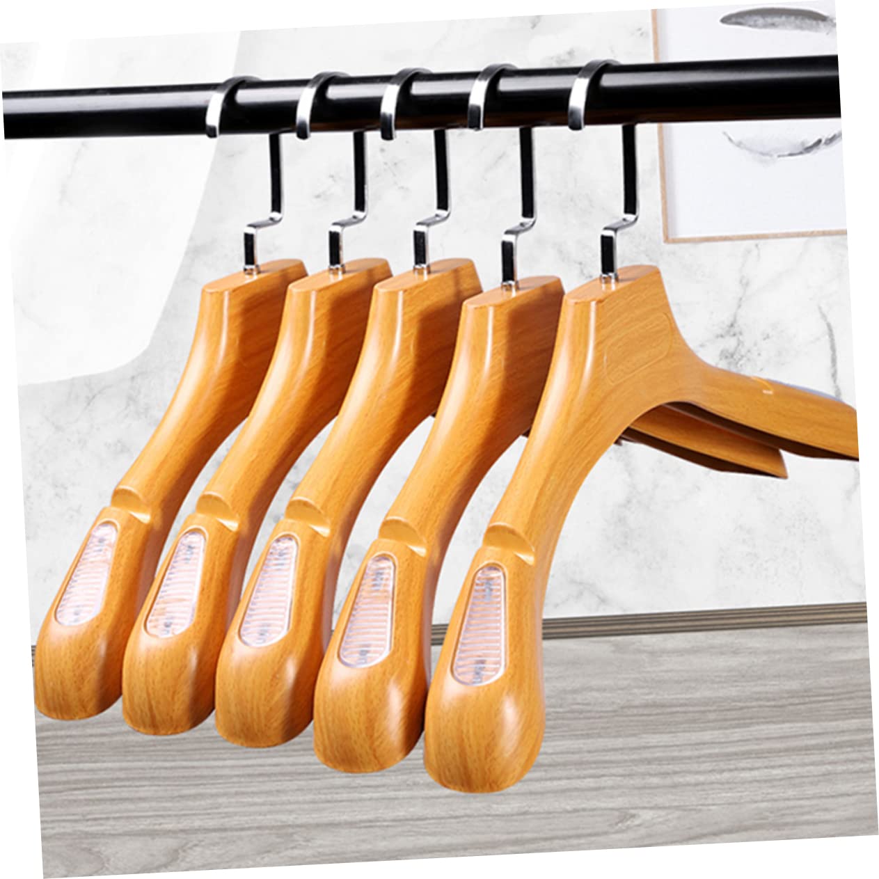 Alipis Fashionable Clothes Hangers Set 5pcs Suit Racks for Displaying Multiple Items