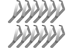Picnic Tablecloth Holders - 12 Pack Outdoor Table Clips