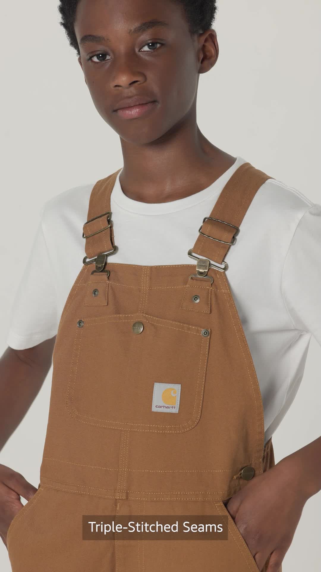 Amazon.com: Carhartt Boys' Insulated Canvas Overalls, Carhartt