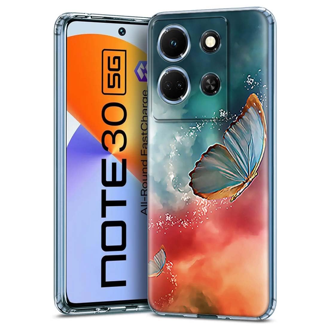 Fashionury Designer Printed Soft Silicone Back Case Cover for Infinix Note 30 5G Back Cover for Infinix Note 30 5G -D1090 (B0C94YCRF8) Amazon Price History, Amazon Price Tracker