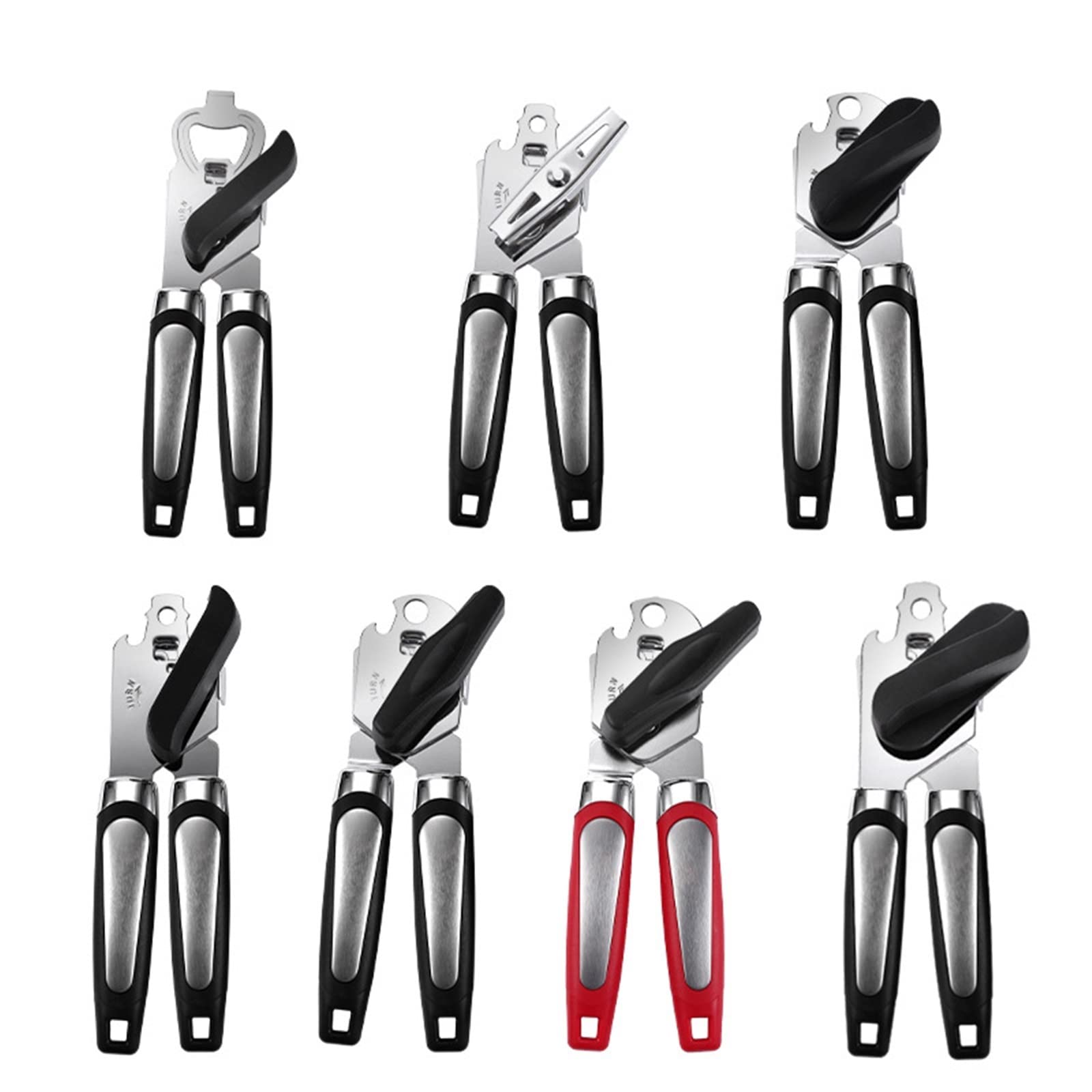Apriscatole Manuale Apriscatole Professionale Utensile da Cucina ergonomico Apriscatole manuali a Taglio Laterale(3)