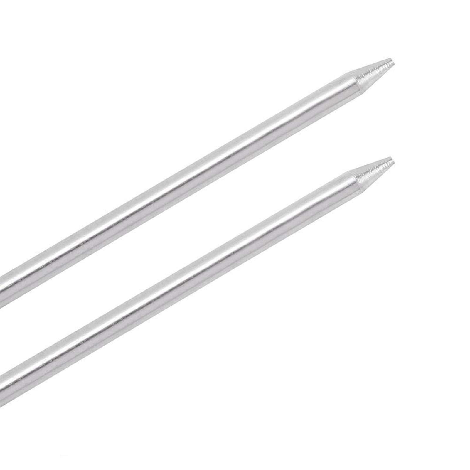 Spiedini per Barbecue a Forma di U, Forchetta in Acciaio Inossidabile Riutilizzabile con Manico in Legno per Arrosti, Kebab e Grigliate all'Aperto, Resistente al Calore, Ideale per Feste e Campeggio
