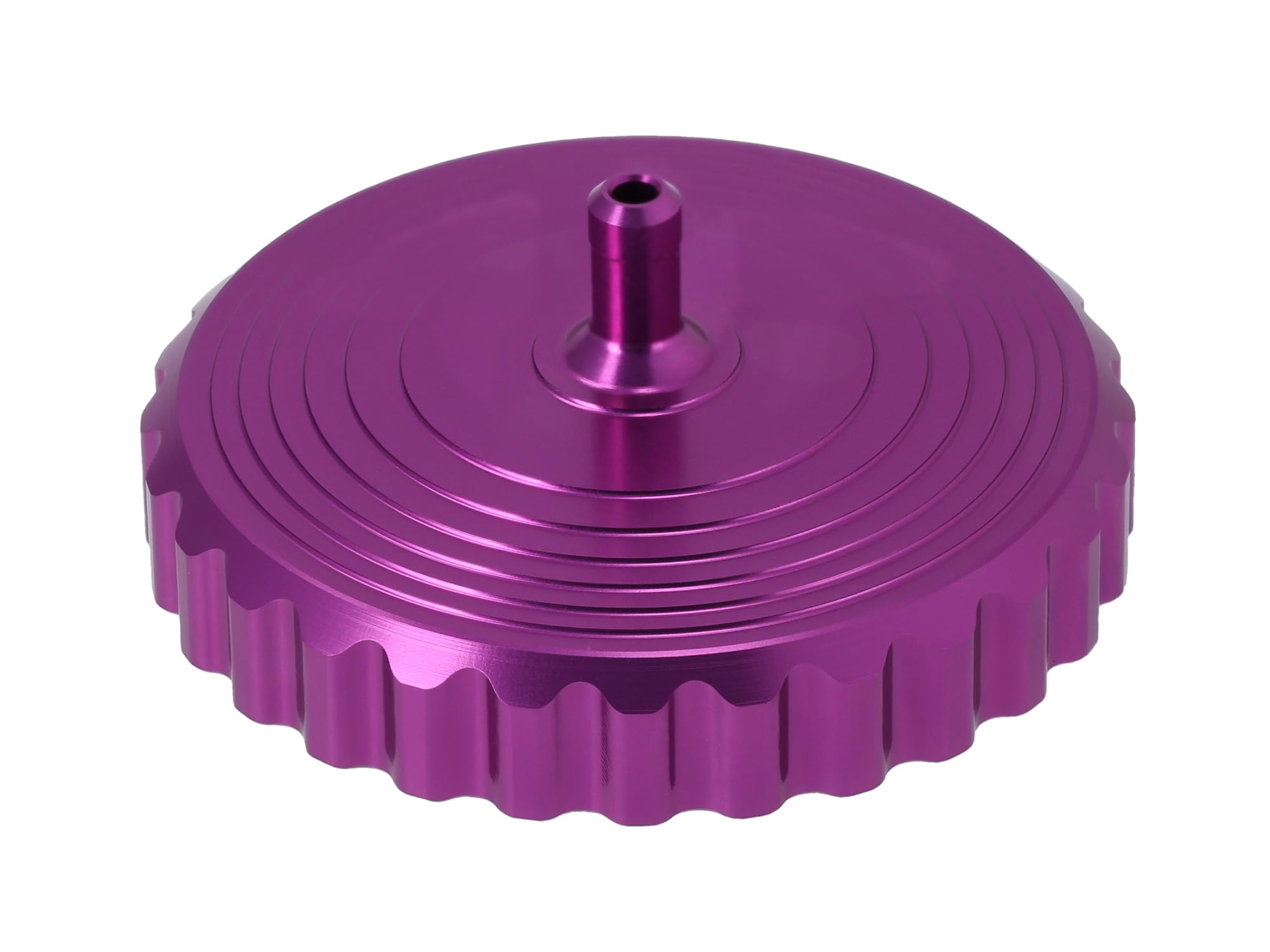 CNC Tankdeckel mit Entlüftung, "Sport Optik", Violett - für Simson S50, S51