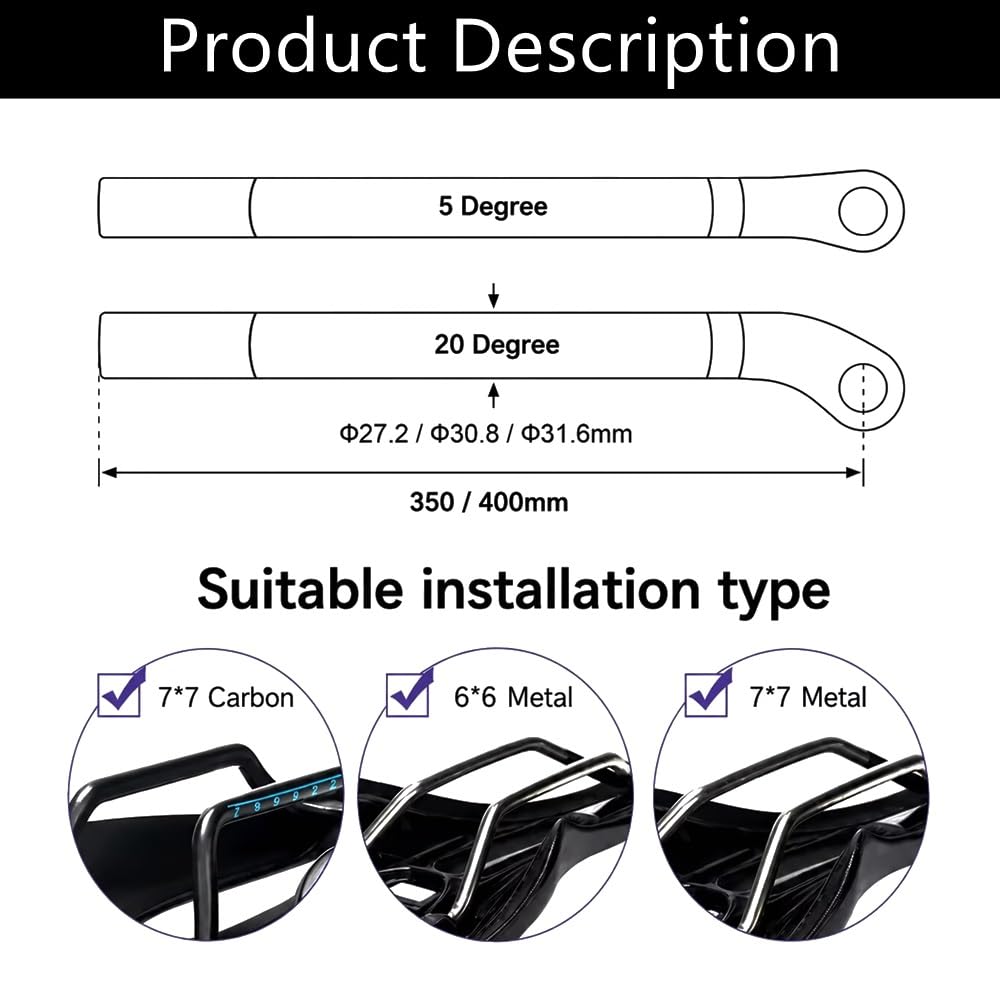 Suspension Tige De pour VTT Route Gravier TT vélos vélo Tige de Selle Carbone Selle de vélo
