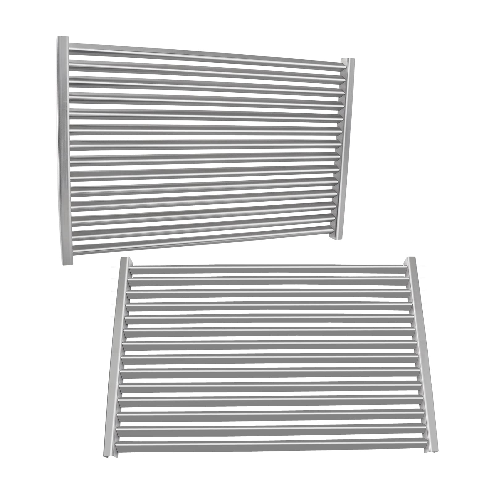 19.5 inch Grill Grates Replacement for Weber Genesis E300 E335 EP310 EP320 EP330 Gas Grill Replace Grill Parts for Weber Grill Cooking Grate Replacement Parts Genesis 300 Series 2-Pack 7524