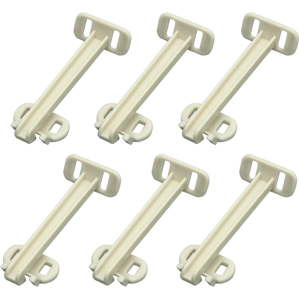 Olympia 98342 BS 802 Dispositif de Bloquage pour Tiroirs et Portes Sécurité Enfant Protection Blanc